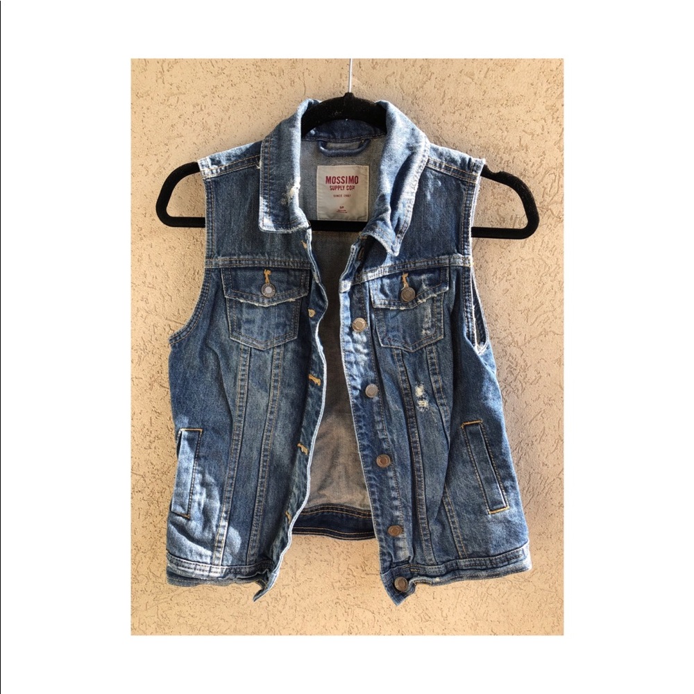 Mossimo denim vest
